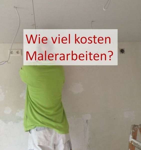 Malerische_Wohnideen - Kosten für Malerarbeiten Handwerkerstunde Malerstunde 01a